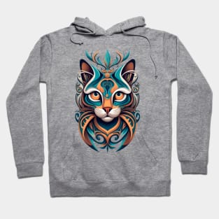 cat tattoo Hoodie